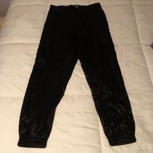 Zara silk black pants. Never worn!